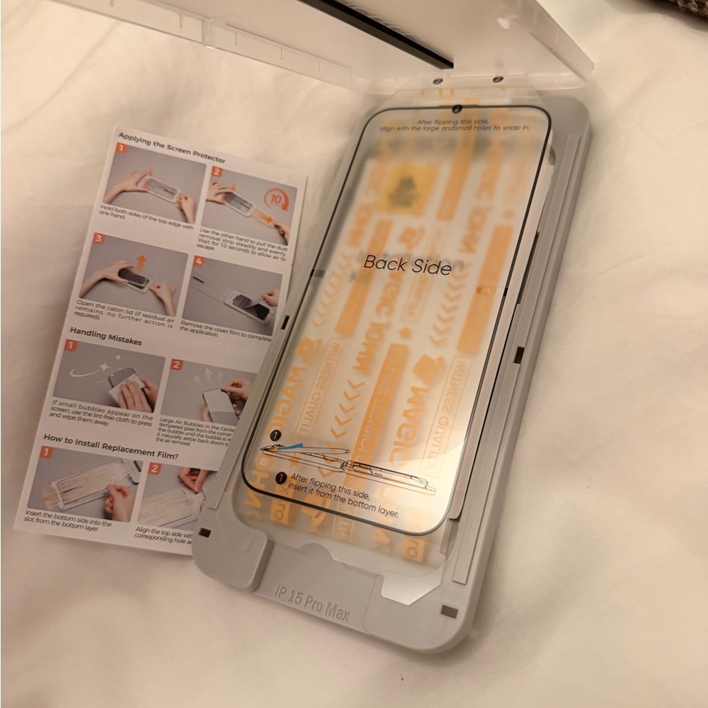 One magic john InstaGuard+ Screen Protector - Picture 3 of 3